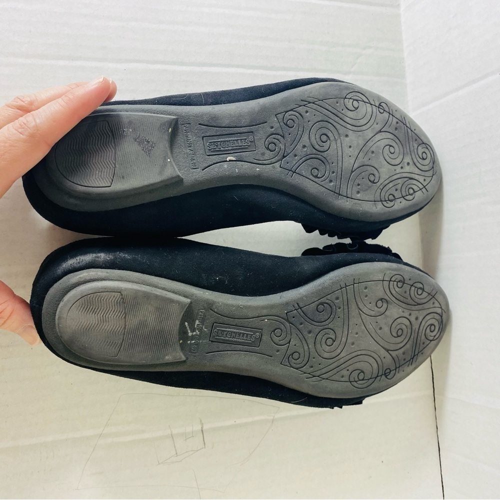 Seychelles Women's Black Suede Flats Size:7 - Picture 6 of 6